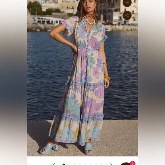 Nine lives bazarre maxi dress - Picture 2 of 5